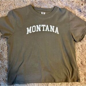 Aritzia Sunday Best Montana light grey/grey tshirt size S